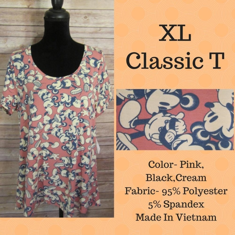 BNWT LuLaRoe Disney XL Classic T